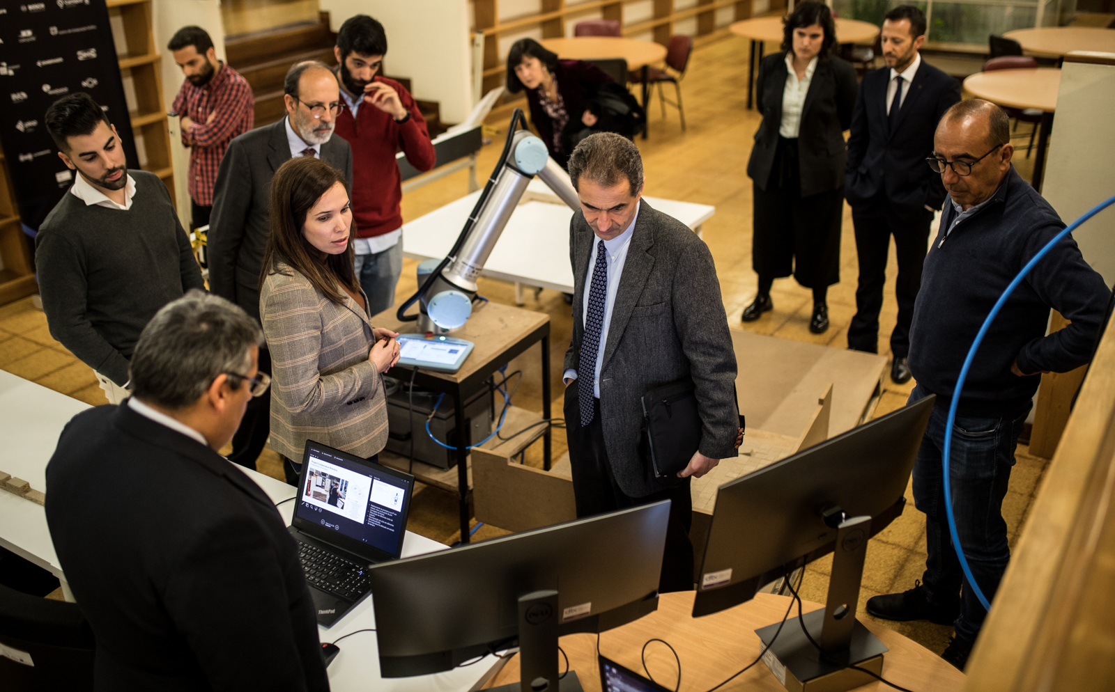 Thumbnail da galeria Manuel Heitor visita DTX